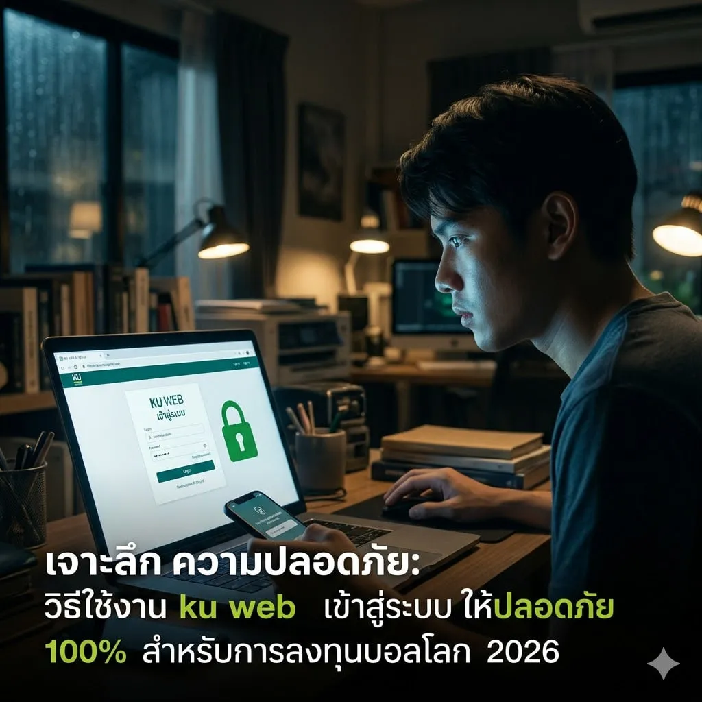 เจาะลึกทางเข้า KU Web เข้าสู่ระบบ อย่างไรให้ปลอดภัย 100%