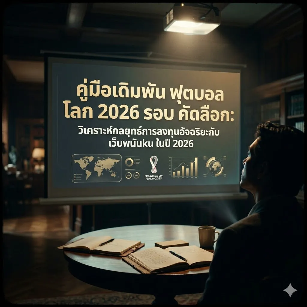 กลยุทธ์วิเคราะห์บอลโลก 2026 รอบคัดเลือกให้ได้เปรียบ