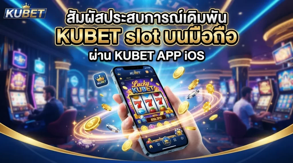 สัมผัสประสบการณ์เดิมพัน KUBET slot บนมือถือผ่าน kubet app ios