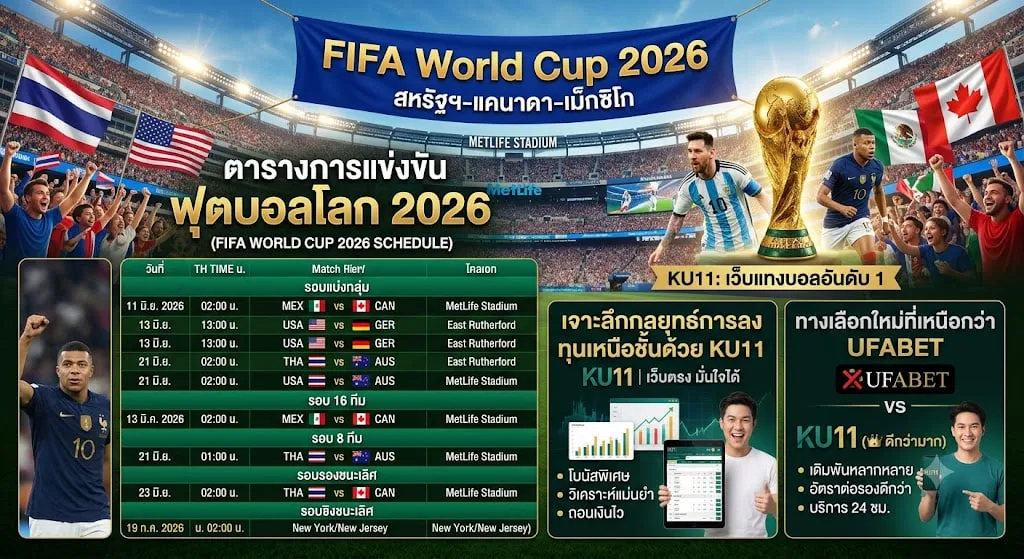 การเปรียบเทียบมาตรฐาน: ทำไม KU11 จึงเป็นตัวเลือกที่เหนือกว่า ทาง เข้า ufabet มือ ถือ