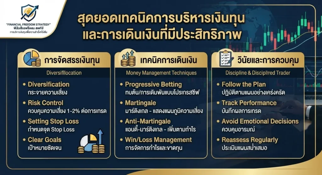 เทคนิคการบริหารเงินทุนและการเดินเงินที่มีประสิทธิภาพ