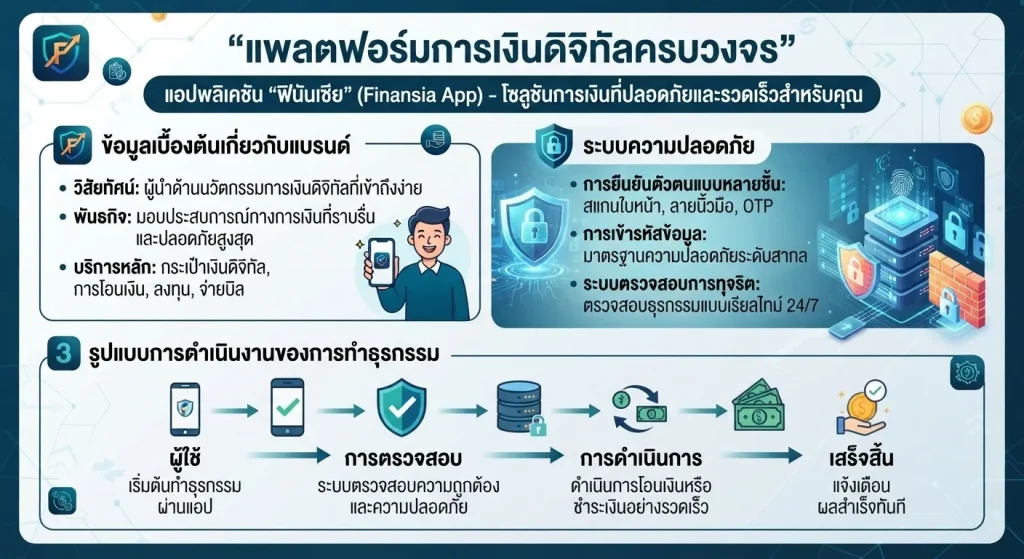 ระบบความปลอดภัยและการทำธุรกรรมทางการเงิน